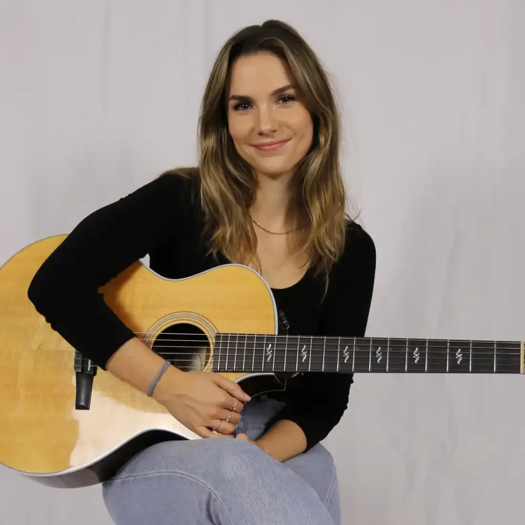 Abbi Berry and guitar